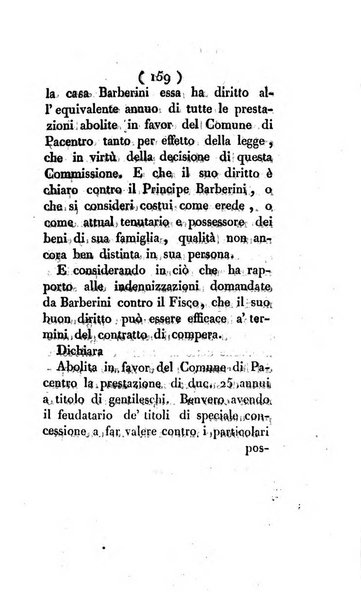 Bullettino delle sentenze emanate dalla Suprema commissione per le liti fra i già baroni ed i comuni