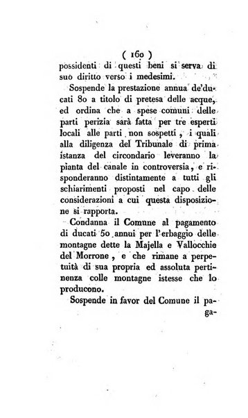 Bullettino delle sentenze emanate dalla Suprema commissione per le liti fra i già baroni ed i comuni