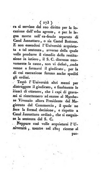 Bullettino delle sentenze emanate dalla Suprema commissione per le liti fra i già baroni ed i comuni