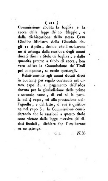 Bullettino delle sentenze emanate dalla Suprema commissione per le liti fra i già baroni ed i comuni