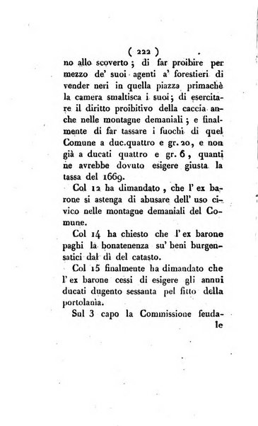 Bullettino delle sentenze emanate dalla Suprema commissione per le liti fra i già baroni ed i comuni