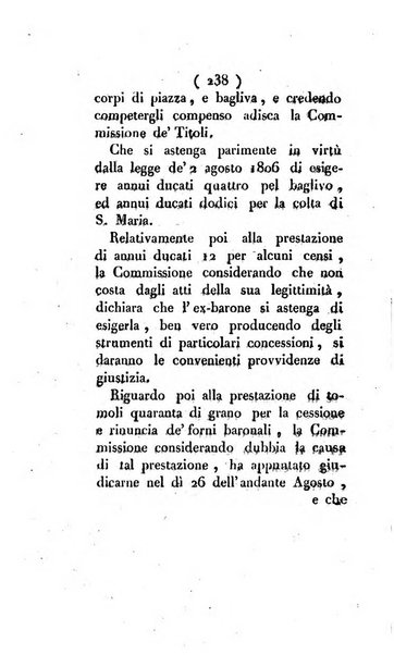 Bullettino delle sentenze emanate dalla Suprema commissione per le liti fra i già baroni ed i comuni