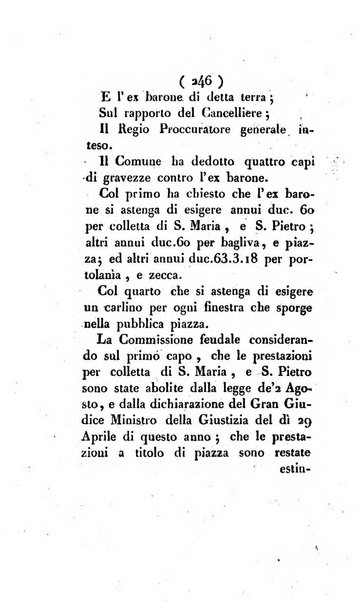 Bullettino delle sentenze emanate dalla Suprema commissione per le liti fra i già baroni ed i comuni