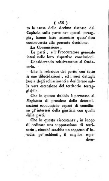 Bullettino delle sentenze emanate dalla Suprema commissione per le liti fra i già baroni ed i comuni