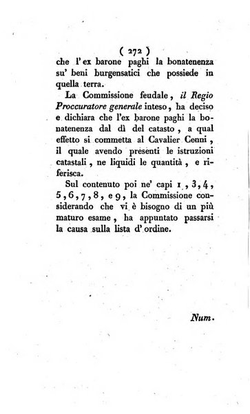 Bullettino delle sentenze emanate dalla Suprema commissione per le liti fra i già baroni ed i comuni