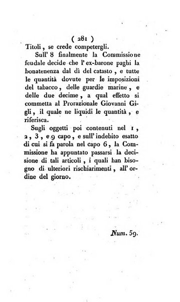 Bullettino delle sentenze emanate dalla Suprema commissione per le liti fra i già baroni ed i comuni