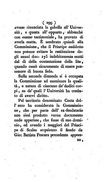 Bullettino delle sentenze emanate dalla Suprema commissione per le liti fra i già baroni ed i comuni