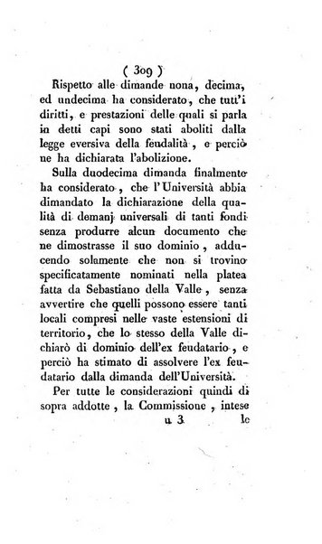 Bullettino delle sentenze emanate dalla Suprema commissione per le liti fra i già baroni ed i comuni