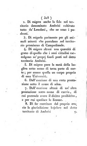 Bullettino delle sentenze emanate dalla Suprema commissione per le liti fra i già baroni ed i comuni