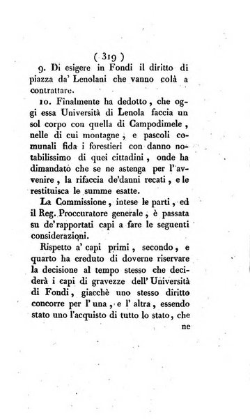 Bullettino delle sentenze emanate dalla Suprema commissione per le liti fra i già baroni ed i comuni