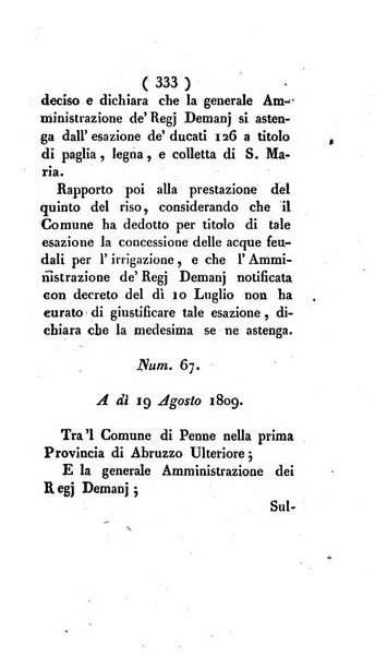 Bullettino delle sentenze emanate dalla Suprema commissione per le liti fra i già baroni ed i comuni