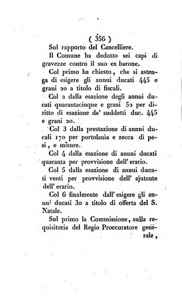 Bullettino delle sentenze emanate dalla Suprema commissione per le liti fra i già baroni ed i comuni