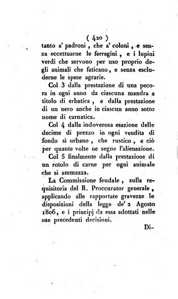 Bullettino delle sentenze emanate dalla Suprema commissione per le liti fra i già baroni ed i comuni