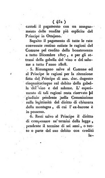 Bullettino delle sentenze emanate dalla Suprema commissione per le liti fra i già baroni ed i comuni