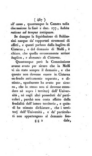 Bullettino delle sentenze emanate dalla Suprema commissione per le liti fra i già baroni ed i comuni