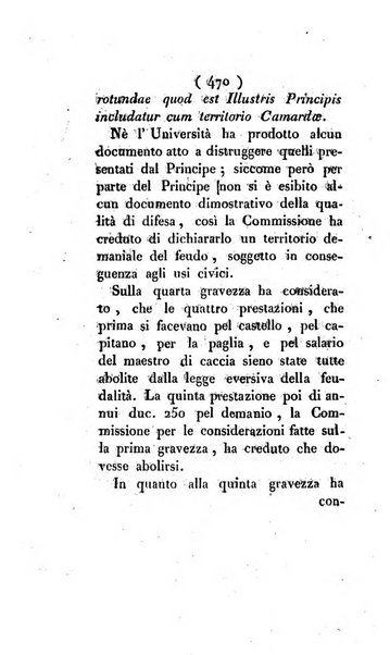 Bullettino delle sentenze emanate dalla Suprema commissione per le liti fra i già baroni ed i comuni