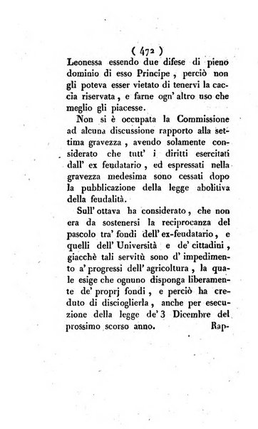 Bullettino delle sentenze emanate dalla Suprema commissione per le liti fra i già baroni ed i comuni