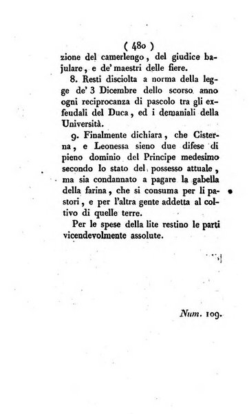 Bullettino delle sentenze emanate dalla Suprema commissione per le liti fra i già baroni ed i comuni