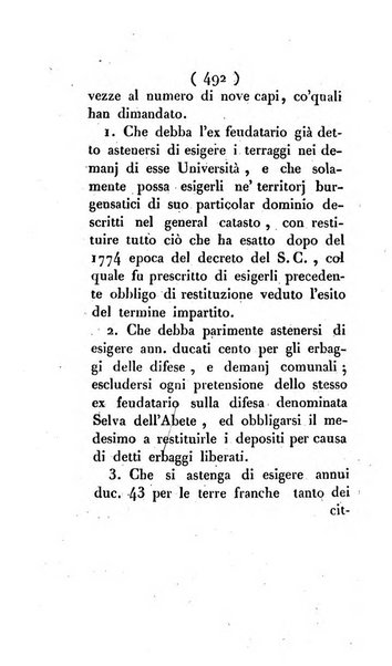 Bullettino delle sentenze emanate dalla Suprema commissione per le liti fra i già baroni ed i comuni