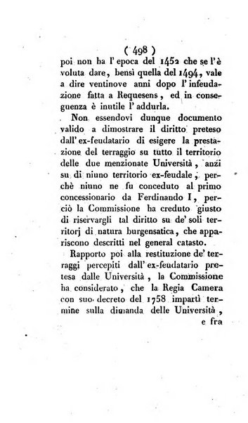 Bullettino delle sentenze emanate dalla Suprema commissione per le liti fra i già baroni ed i comuni