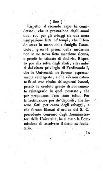 Bullettino delle sentenze emanate dalla Suprema commissione per le liti fra i già baroni ed i comuni