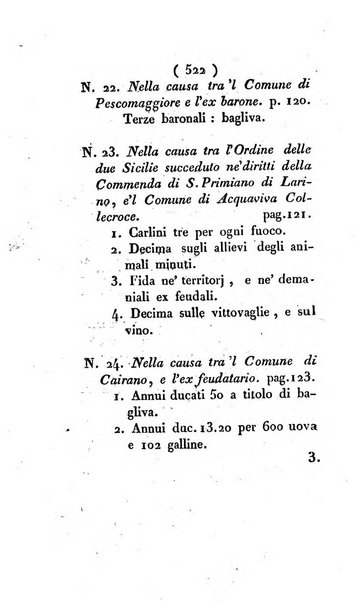 Bullettino delle sentenze emanate dalla Suprema commissione per le liti fra i già baroni ed i comuni