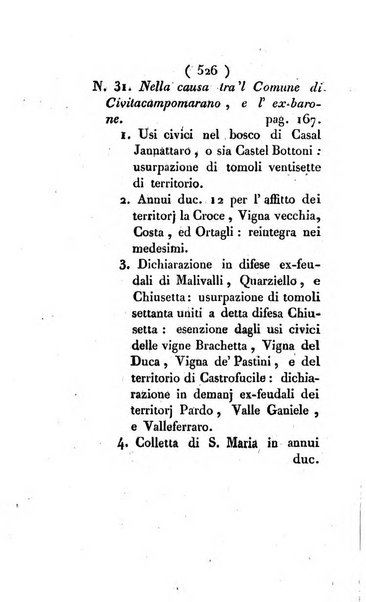 Bullettino delle sentenze emanate dalla Suprema commissione per le liti fra i già baroni ed i comuni