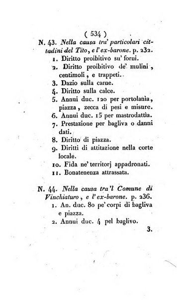 Bullettino delle sentenze emanate dalla Suprema commissione per le liti fra i già baroni ed i comuni