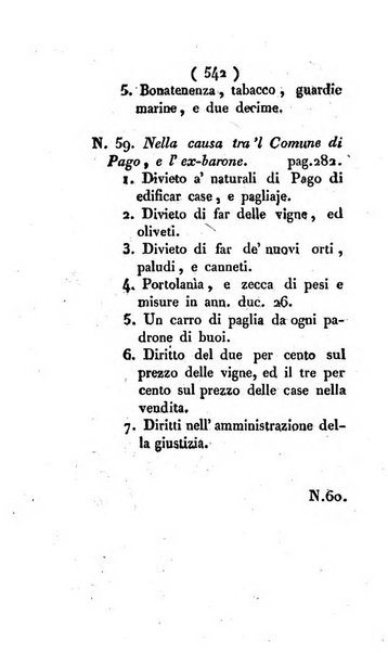 Bullettino delle sentenze emanate dalla Suprema commissione per le liti fra i già baroni ed i comuni