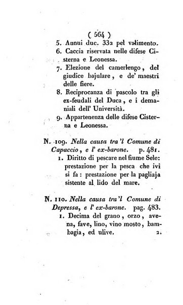 Bullettino delle sentenze emanate dalla Suprema commissione per le liti fra i già baroni ed i comuni