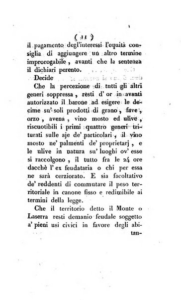 Bullettino delle sentenze emanate dalla Suprema commissione per le liti fra i già baroni ed i comuni