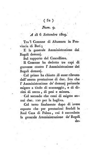 Bullettino delle sentenze emanate dalla Suprema commissione per le liti fra i già baroni ed i comuni