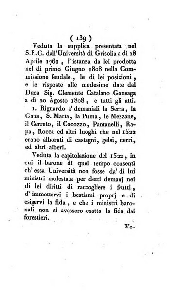 Bullettino delle sentenze emanate dalla Suprema commissione per le liti fra i già baroni ed i comuni