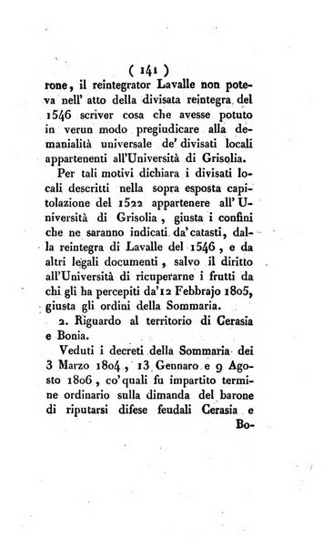 Bullettino delle sentenze emanate dalla Suprema commissione per le liti fra i già baroni ed i comuni