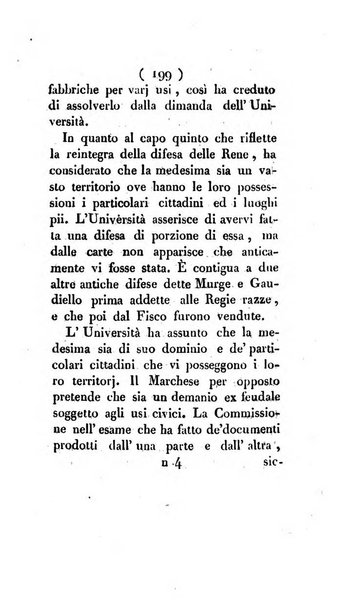 Bullettino delle sentenze emanate dalla Suprema commissione per le liti fra i già baroni ed i comuni