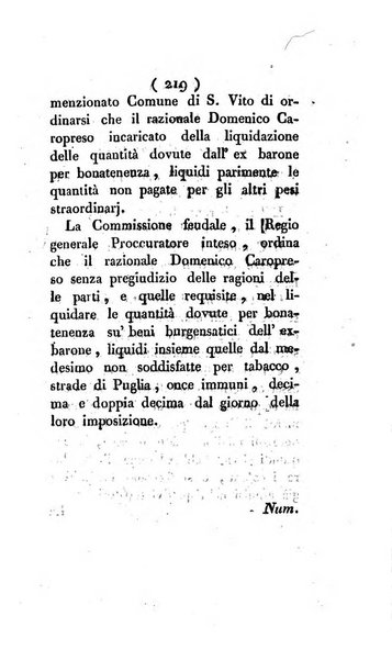 Bullettino delle sentenze emanate dalla Suprema commissione per le liti fra i già baroni ed i comuni