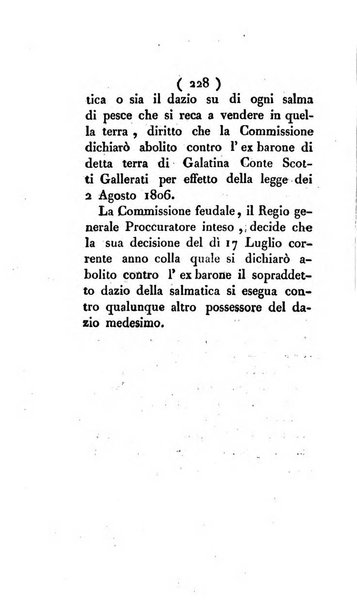 Bullettino delle sentenze emanate dalla Suprema commissione per le liti fra i già baroni ed i comuni