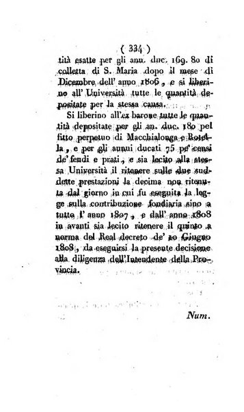 Bullettino delle sentenze emanate dalla Suprema commissione per le liti fra i già baroni ed i comuni