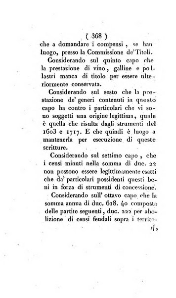 Bullettino delle sentenze emanate dalla Suprema commissione per le liti fra i già baroni ed i comuni