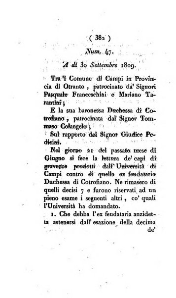 Bullettino delle sentenze emanate dalla Suprema commissione per le liti fra i già baroni ed i comuni