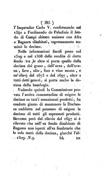 Bullettino delle sentenze emanate dalla Suprema commissione per le liti fra i già baroni ed i comuni