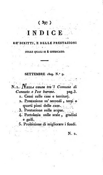 Bullettino delle sentenze emanate dalla Suprema commissione per le liti fra i già baroni ed i comuni