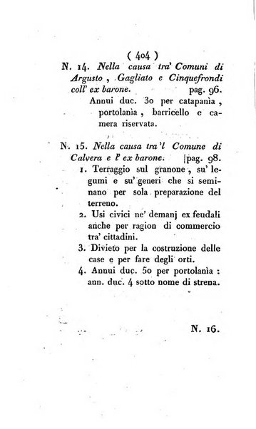 Bullettino delle sentenze emanate dalla Suprema commissione per le liti fra i già baroni ed i comuni