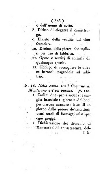 Bullettino delle sentenze emanate dalla Suprema commissione per le liti fra i già baroni ed i comuni