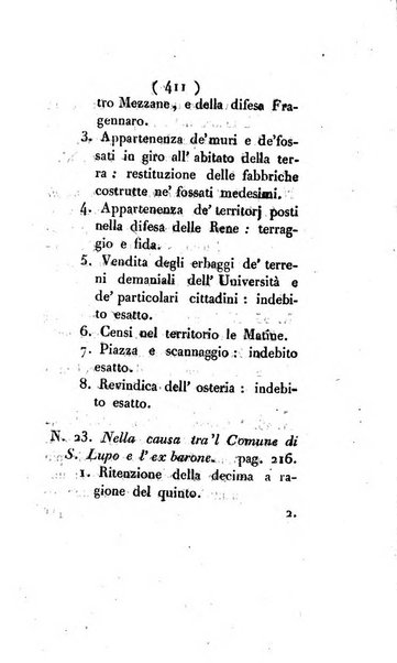 Bullettino delle sentenze emanate dalla Suprema commissione per le liti fra i già baroni ed i comuni