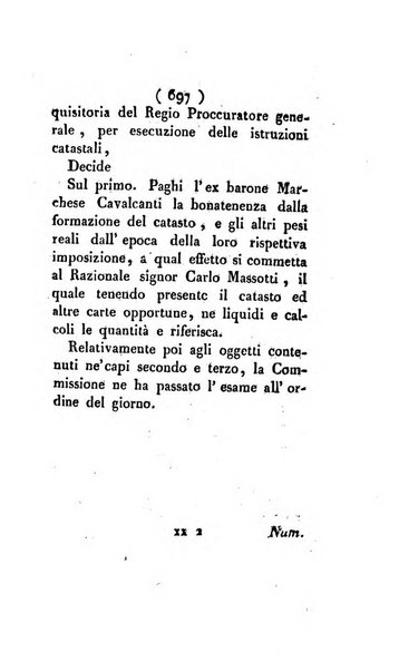 Bullettino delle sentenze emanate dalla Suprema commissione per le liti fra i già baroni ed i comuni