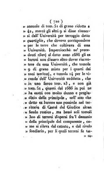 Bullettino delle sentenze emanate dalla Suprema commissione per le liti fra i già baroni ed i comuni