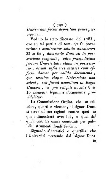 Bullettino delle sentenze emanate dalla Suprema commissione per le liti fra i già baroni ed i comuni