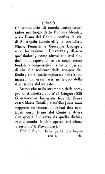 Bullettino delle sentenze emanate dalla Suprema commissione per le liti fra i già baroni ed i comuni