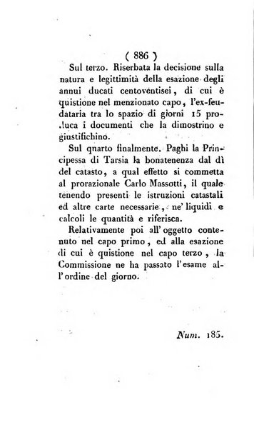 Bullettino delle sentenze emanate dalla Suprema commissione per le liti fra i già baroni ed i comuni